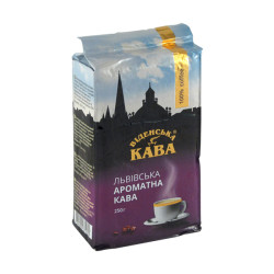 Кава Віденська кава Львівська Ароматна 250г. мелена