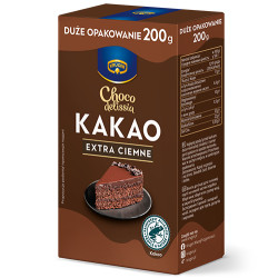 Какао ciemne familijne 200g Kruger