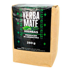 Мате зелений трави HIERBAS 250г.