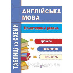 Англійська мова. Таблиці та схеми. Початковий рівень. Давиденко Л.