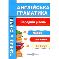 Англійська граматика Таблиці та схеми. Середній рівень